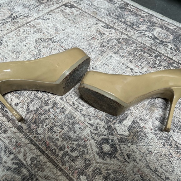 YSL YVES SAINT LAURENT Tribtoo 80 Nude Heel 38.5 - Picture 11 of 12